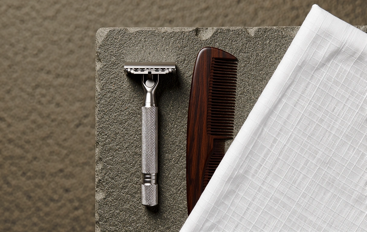 Grooming artifacts on stone